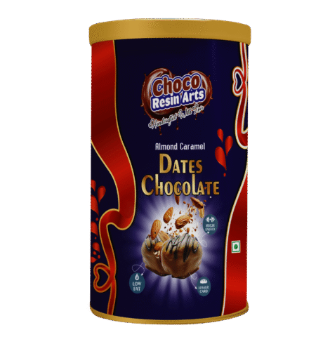 ALMOND CAREMAL DATES CHOCOLATE FRONT